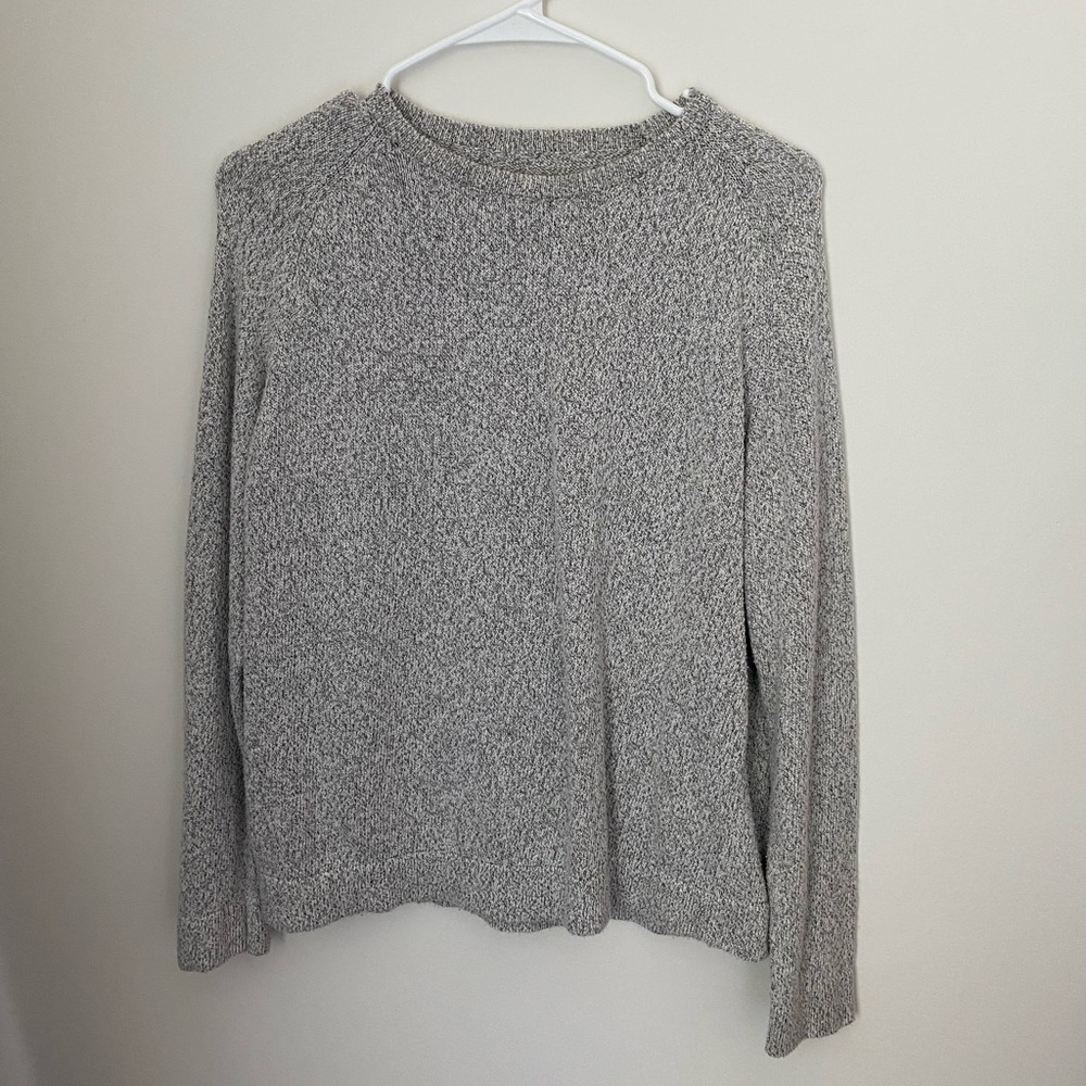 Heather grey sweater